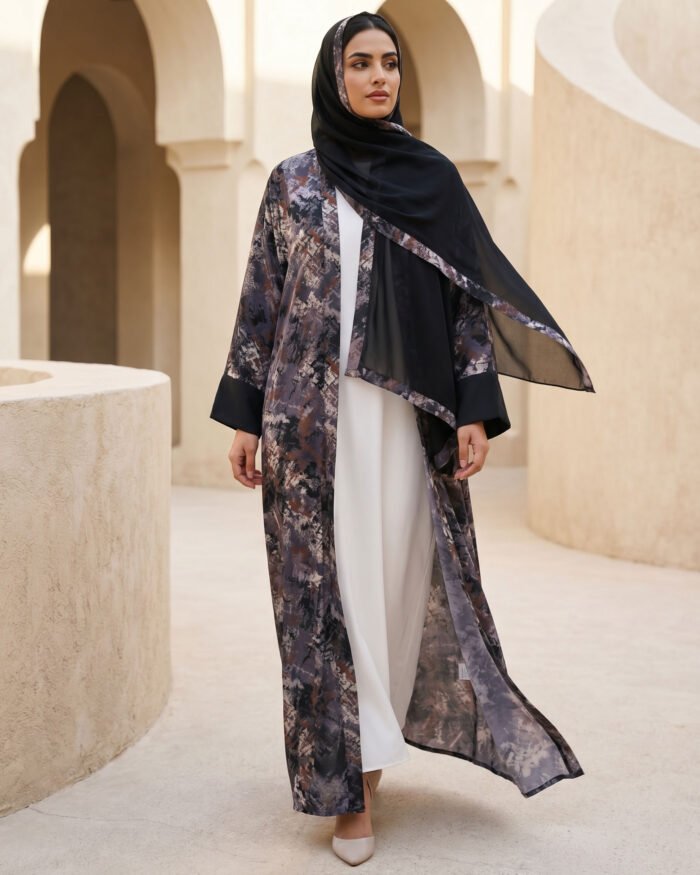 Linen -Summer Abaya - Image 2
