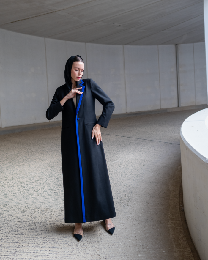 Contrast Panel Blazer - Image 2
