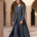 Single Button Linen Blazer