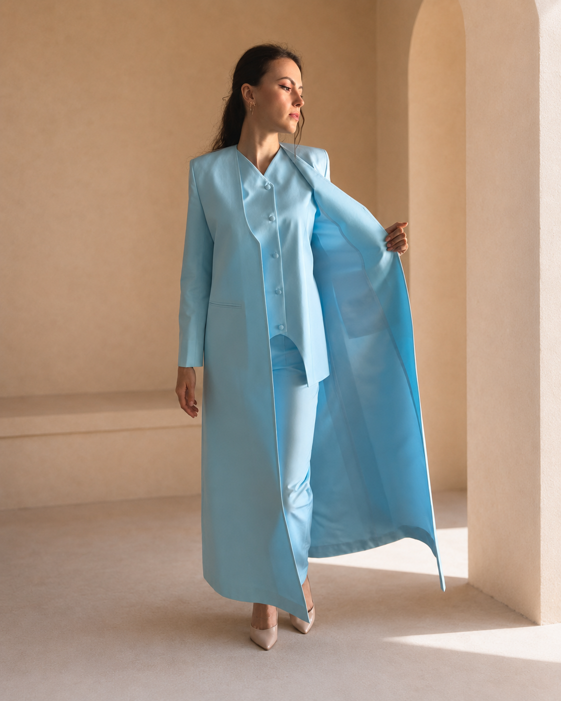 Comp (1) Slate Blazer - Image 1