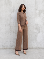 Mocha Tailored Set - Image 3